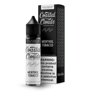 Coastal Clouds Menthol Tobacco Vape Juice 60ml - 0mg
