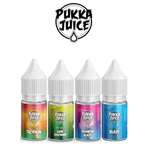 Pukka Juice Nic Salt E-Liquids 10mg & 20mg – Smooth Flavour Vape Salts