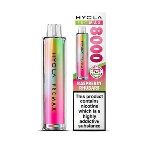Raspberry Rhubarb 20mg by Hyola Pro Max 8000