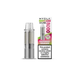 Raspberry Rhubarb 20mg - HYOLA Pro Max 8000 Replacement Pod