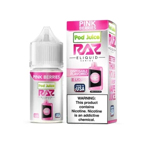 RAZ x Pod Juice Salt: Pink Berries