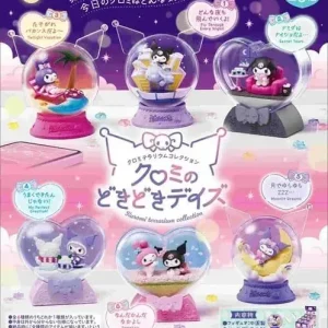 Re-Ment Kuromi Ment Chromiterrarium Collection Miniature Figure