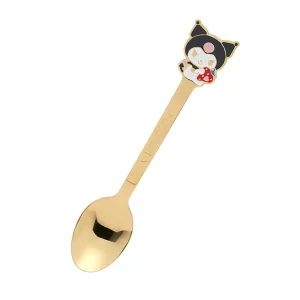 Sanrio Kuromi Stainless Steel Spoon - Durable Tableware Cutlery 313769