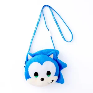 Sega Toys Sonic Friends Face Pochette Bag - Sonic Design