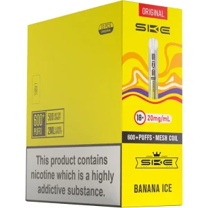 SKE Crystal Bar pod vape kit 10 pack