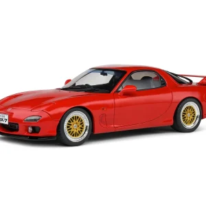 Solid Solido 1:18 Mazda RX-7 FD3S 1994 Red Diecast Minicar Parallel Import