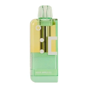 Sour Apple Ice Off Stamp X-Cube Disposable Crystal - Vapeoutletus Online Vape Store