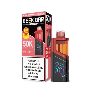 Sour Watermelon Drop - Geek Bar Clio Platinum 50k Disposable Vape Pod