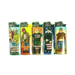 Square Trailer Park Clipper Lighter - 3 Pack