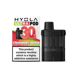 Strawberry Edition 20mg - HYOLA Ultra 30k Replacement Pod