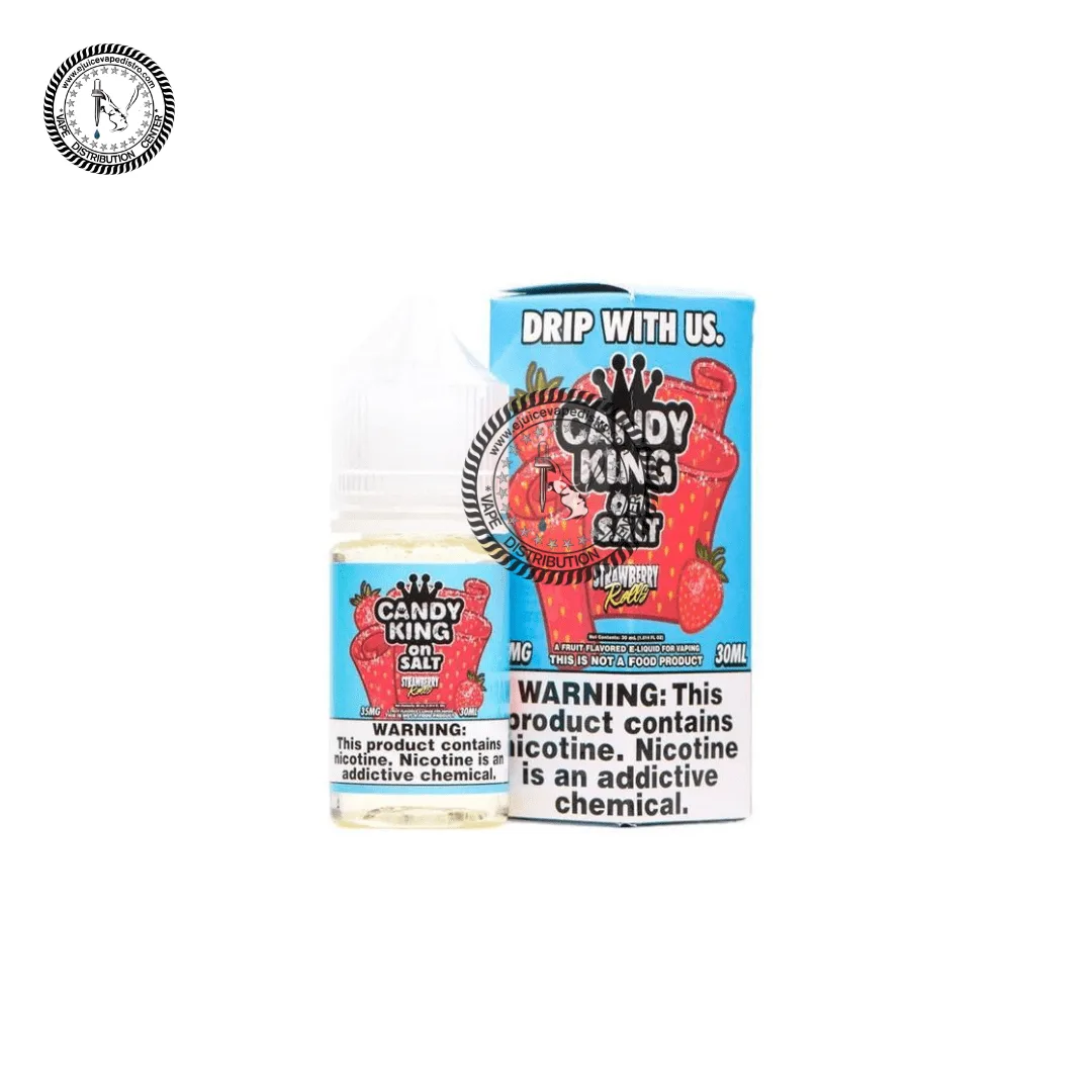 Strawberry Rolls Salt by Candy King Salt 30ML - Image 2