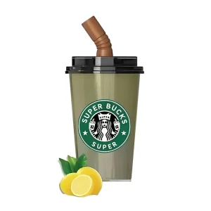 SUPER BUCKS Mini Cup Disposable Vape 8000 Puffs – Lemon