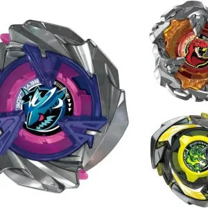 Takara Tomy Beyblade X UX-15 Shark Scale Deck Set 3 Components