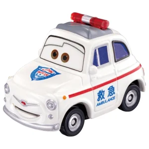 Takara Tomy Disney Cars Luigi Ambulance Toy Mini Car for Ages 3+