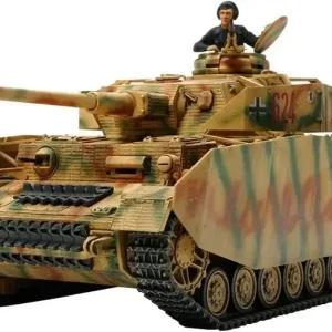 Tamiya Panzer Late IV H 1/48 Scale Plastic Model Kit Ages 15+