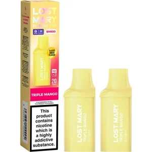 Triple mango Lost Mary BM600 pods 2 pack