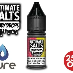 Ultimate Salts Nic Salt E-Liquid 10ml Pack of 10 | Smooth Nicotine Salt Vape Juice