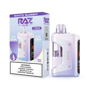 White Gummy - RAZ Vue 50K Disposable Vape Kit